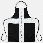 イエスは来間もなく エプロン (正面)