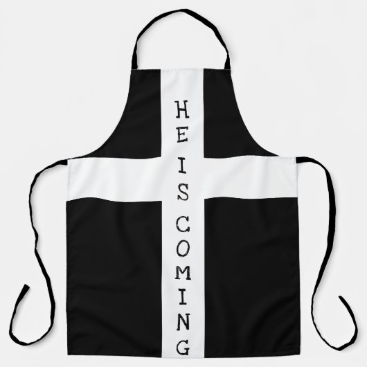 イエスは来間もなく エプロン (正面)