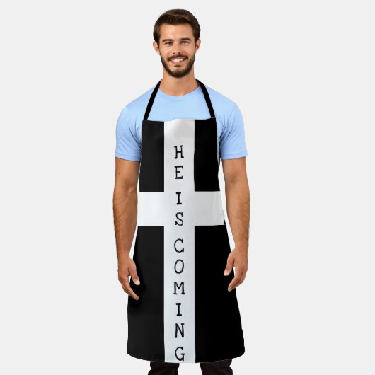 イエスは来間もなく エプロン (着用した状態)