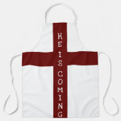 イエスは来間もなく エプロン (正面)