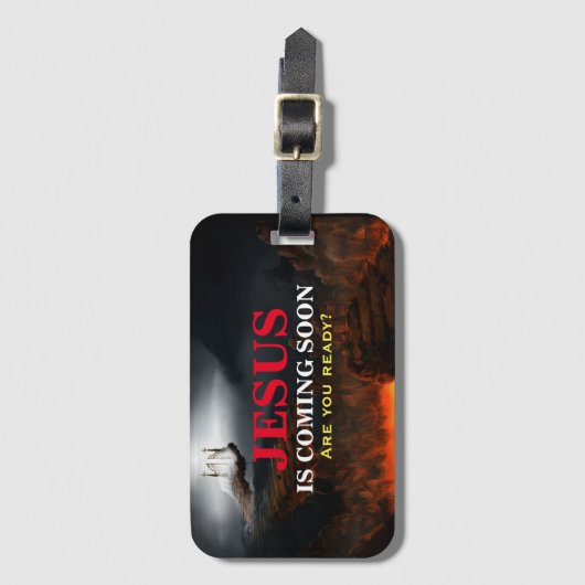 イエスは来間もなく ラゲッジタグ (正面縦)