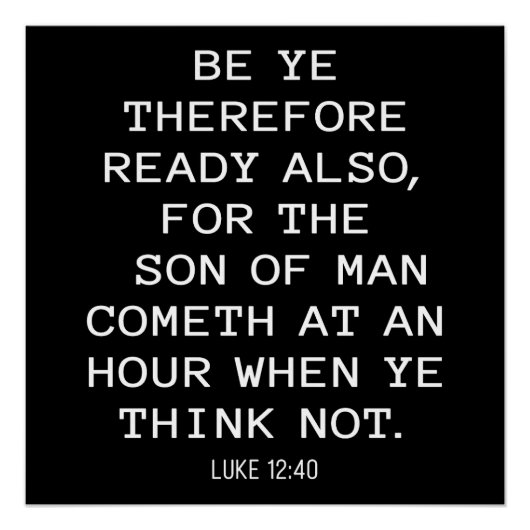 イエスは来間もなく – 黙示録17:14キリスト教徒 ポスター (正面)