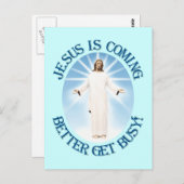 イエスは来、 ポストカード (正面/裏面)