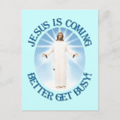 イエスは来、 ポストカード (正面)