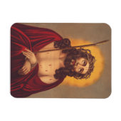 イエスは棘の冠を戴いている マグネット (横)