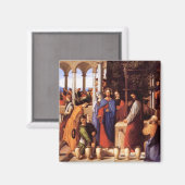 イエスは水をワイン結婚に変える マグネット (正面/裏面)