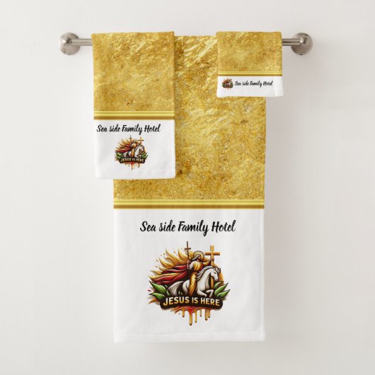 イエスは永遠の平和へと導く バスタオルセット (インサイチュ)