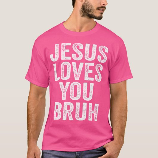 イエスは汝を愛す Tシャツ (正面)