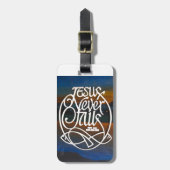 「イエスは決して失敗しない。幸せになる» ラゲッジタグ (正面縦)