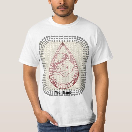 イエスは泣いた Tシャツ (正面)
