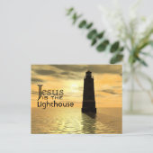 イエスは灯台はがき ポストカード (スタンド正面)