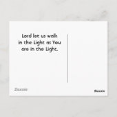 イエスは灯台はがき ポストカード (裏面)