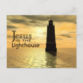 イエスは灯台はがき ポストカード (正面)