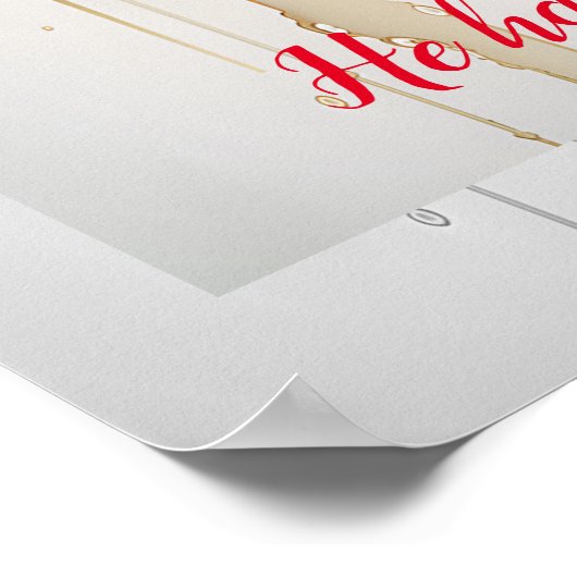 イエスは爪、 ネイルを取った ポスター (角)