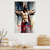 イエスは爪、 ネイルを取った ポスター (キッチン)