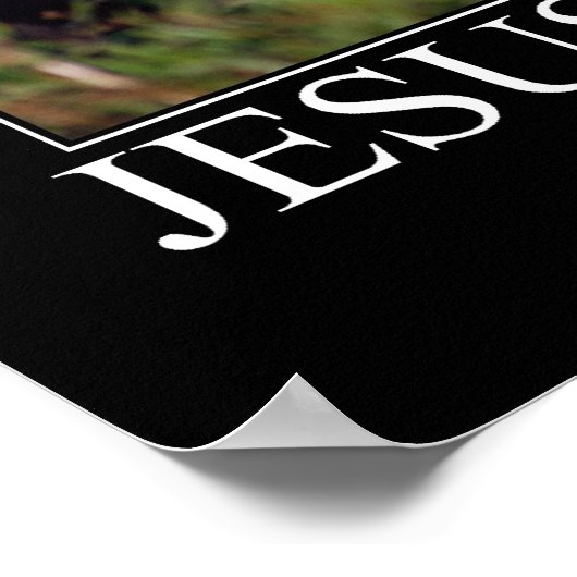 イエスは猫を愛している ポスター (角)