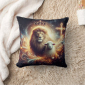 イエスは獅子であり小羊である クッション (ブランケット)