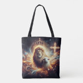 イエスは獅子であり小羊である トートバッグ (裏面)