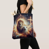 イエスは獅子であり小羊である トートバッグ (クローズアップ)