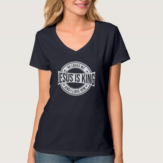イエスは王である Tシャツ (正面)