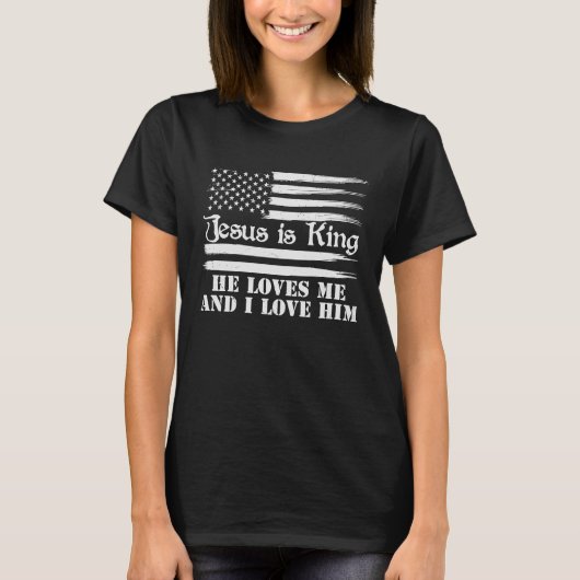 イエスは王である Tシャツ (正面)