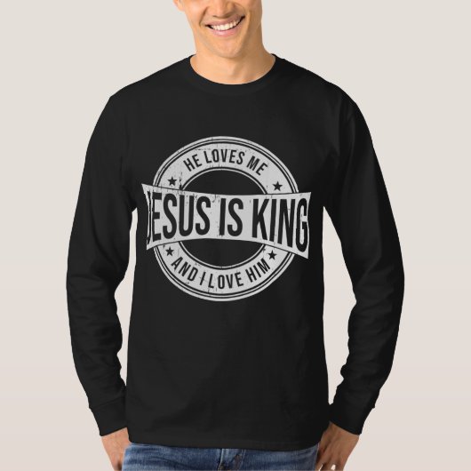 イエスは王である Tシャツ (正面)
