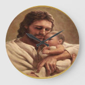 イエスは王の王である ラージ壁時計 (正面)