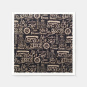 "イエスは王の王である"紙ナプキンス スタンダードカクテルナプキン (正面)