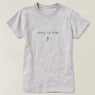 イエスは王様 キリスト教トリブレンドTシャツ Tシャツ