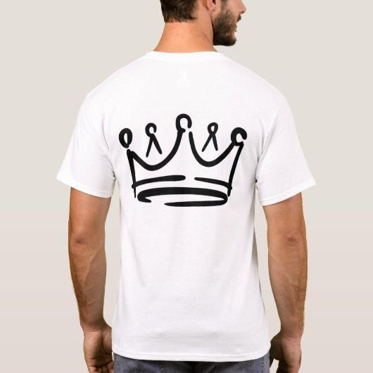 イエスは王様Tシャツ Tシャツ (裏面)