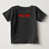 イエスは王 キリスト教聖書 精神的 信仰 ベビーTシャツ (裏面)