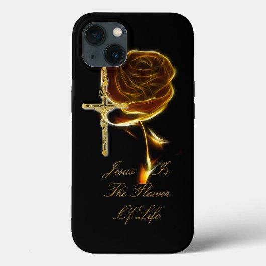 イエスは生命の花である ケースメイト iPhoneケース Case-Mate iPhoneケース (裏面)