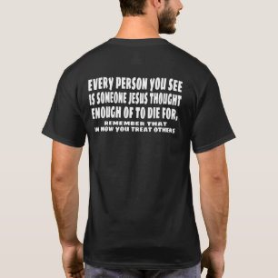 イエスは皆のために死んだ Tシャツ