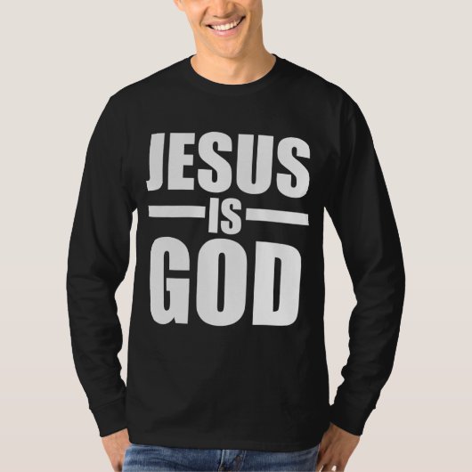 イエスは神である Tシャツ (正面)