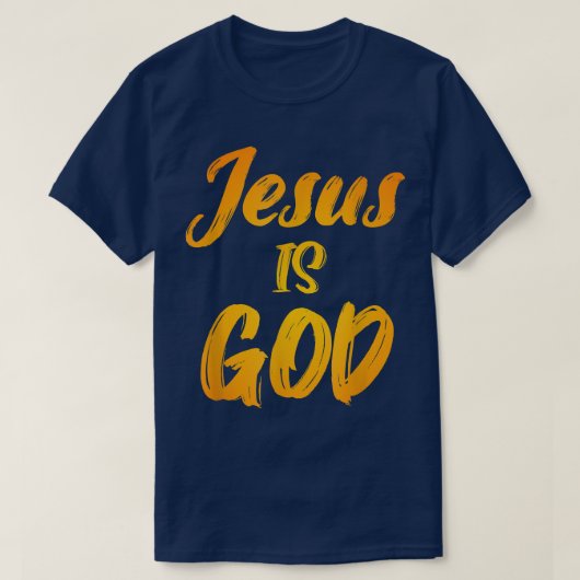 イエスは神である Tシャツ (デザイン正面)
