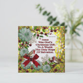 イエスは神のクリスマス贈り物だった シーズンカード (スタンド正面)