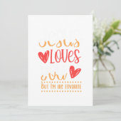 イエスは神の宗教教会カトリックの贈り物を愛する 招待状 (スタンド正面)