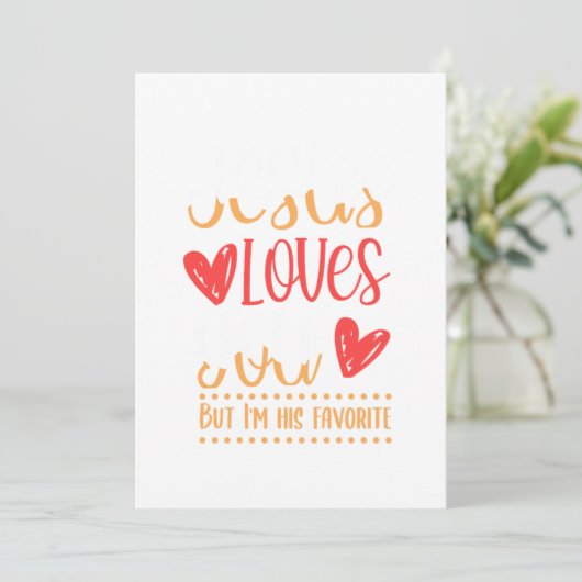 イエスは神の宗教教会カトリックの贈り物を愛する 招待状 (スタンド正面)