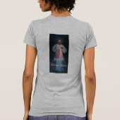 イエスは神の慈悲である Tシャツ (裏面)