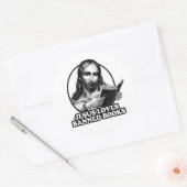 イエスは禁書の本を愛している ラウンドシール (封筒)