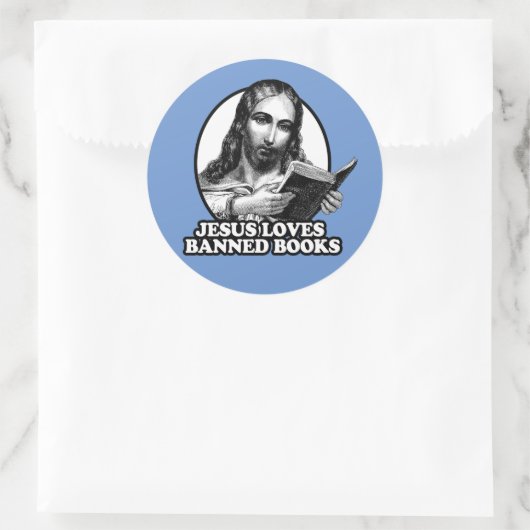 イエスは禁書の本を愛している ラウンドシール (バッグ)