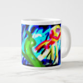 イエスは私たちの中に飛び込む ジャンボコーヒーマグカップ (正面右)
