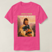 イエスは私たちの子のために死んだ1 Tシャツ (デザイン正面)