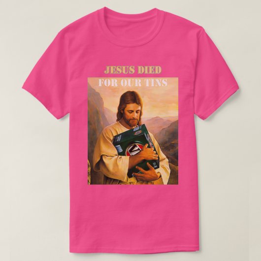 イエスは私たちの子のために死んだ1 Tシャツ (デザイン正面)