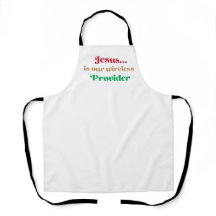 イエスは私たちの無線プロバイダであるイエスはおもしろエプロンである