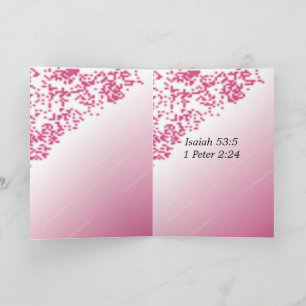 イエスは私たちの癒し主です　早く回復して カード