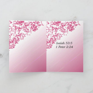 イエスは私たちの癒し主です　早く回復して カード