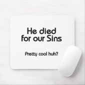 イエスは私たちの罪のクリスチャンのために死んだ マウスパッド (マウス)