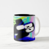 イエスは私たちを愛している ツートーンマグカップ (正面右)