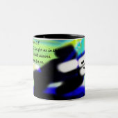 イエスは私たちを愛している ツートーンマグカップ (中央)